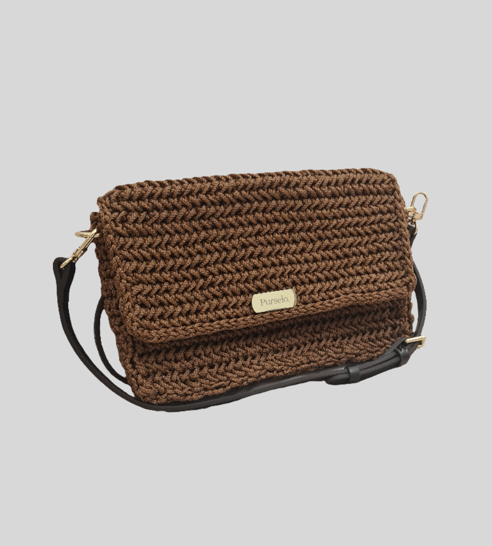 Bolso crochet, bandolera