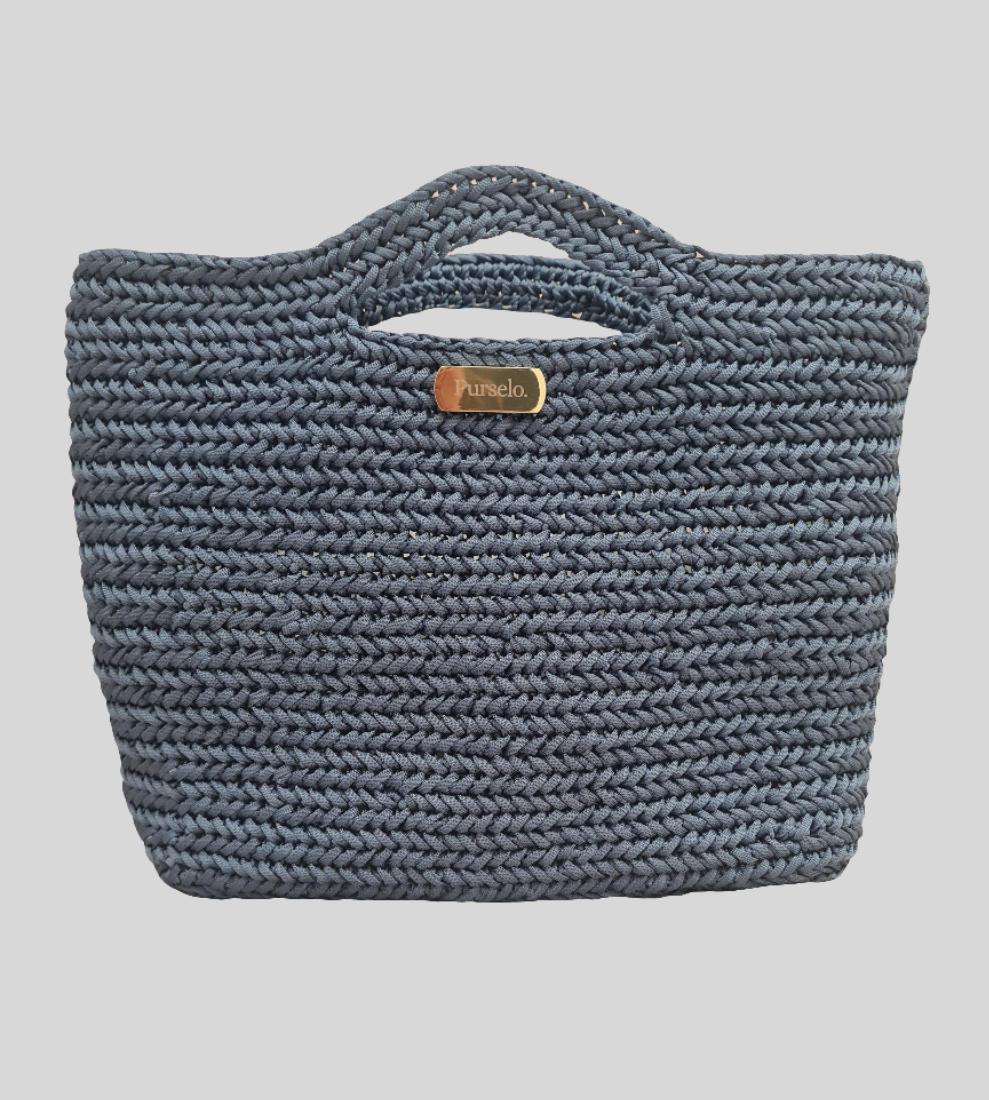 Bolso de mano,crochet bag,bolso de ganchillo,bolso de seda, tote bag