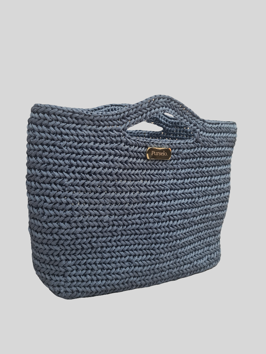 Bolso de mano,crochet bag,bolso de ganchillo,bolso de seda, tote bag